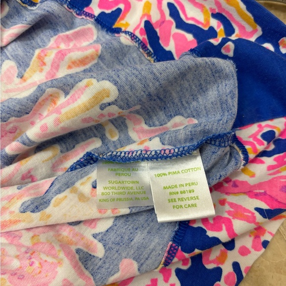 Lilly Pulitzer Marlowe Dress. Blue Electric. Size Medium - Picture 11 of 11